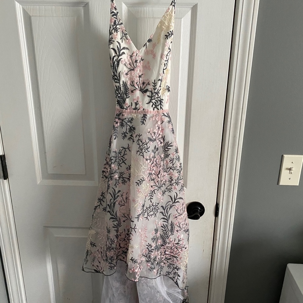 floral formal dress